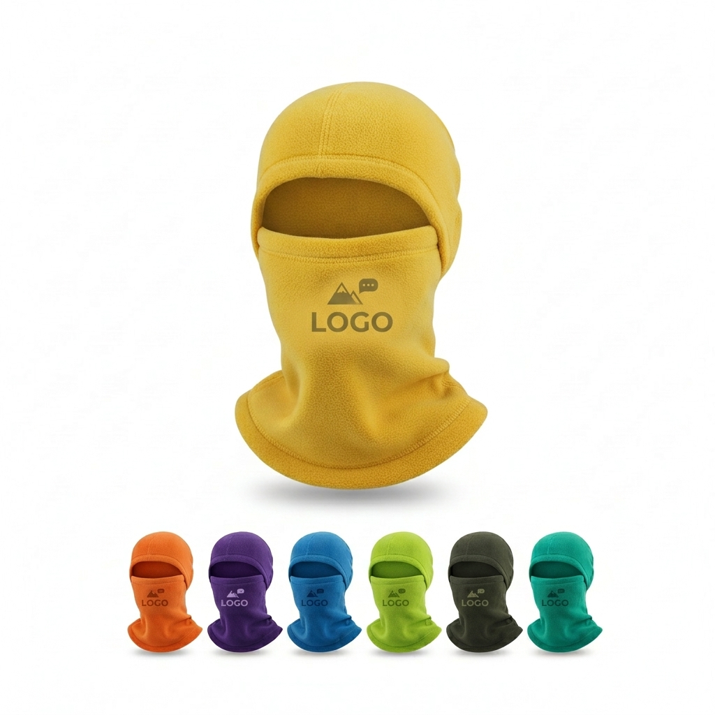Fleece 2-in-1 Ski Mask and Winter Hat for Men and Women