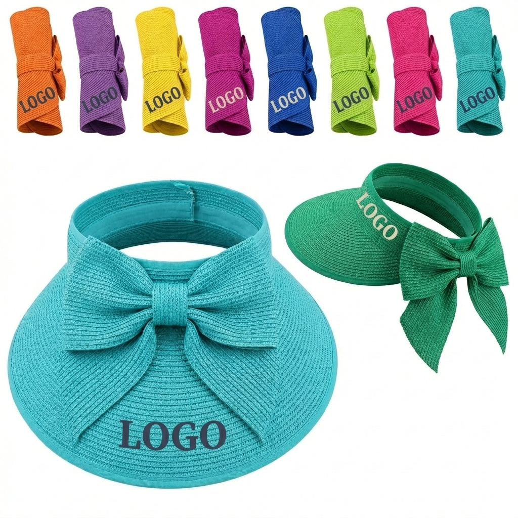 Foldable Wide-Brim Sun Visor for Travel