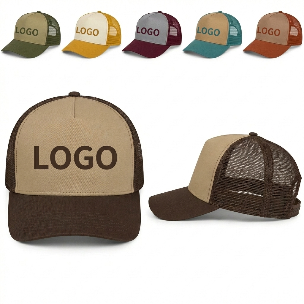 Premium Ventilated Mesh Back Foam Front Baseball Cap