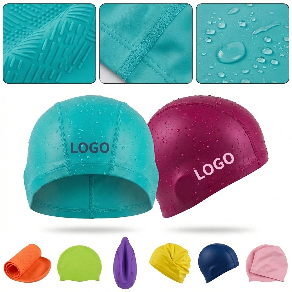 Premium Silicone Swim Hood with Superior Flex and Secure Fit