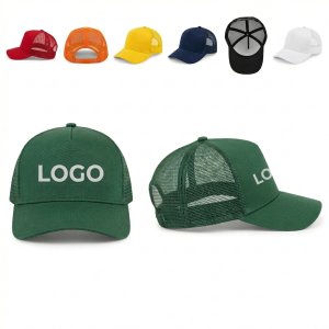 Multi-Color Ventilated Trucker Cap with UV Protection