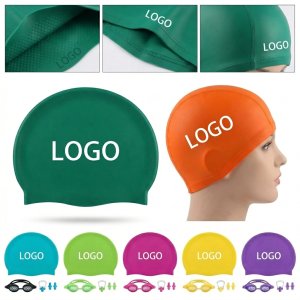 AquaGuard Secure-Fit Silicone Swim Cap