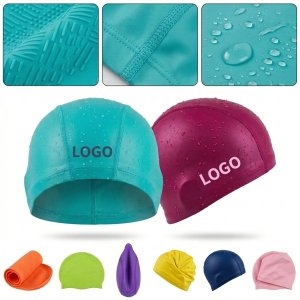 Premium Silicone Swim Hood with Superior Flex and Secure Fit